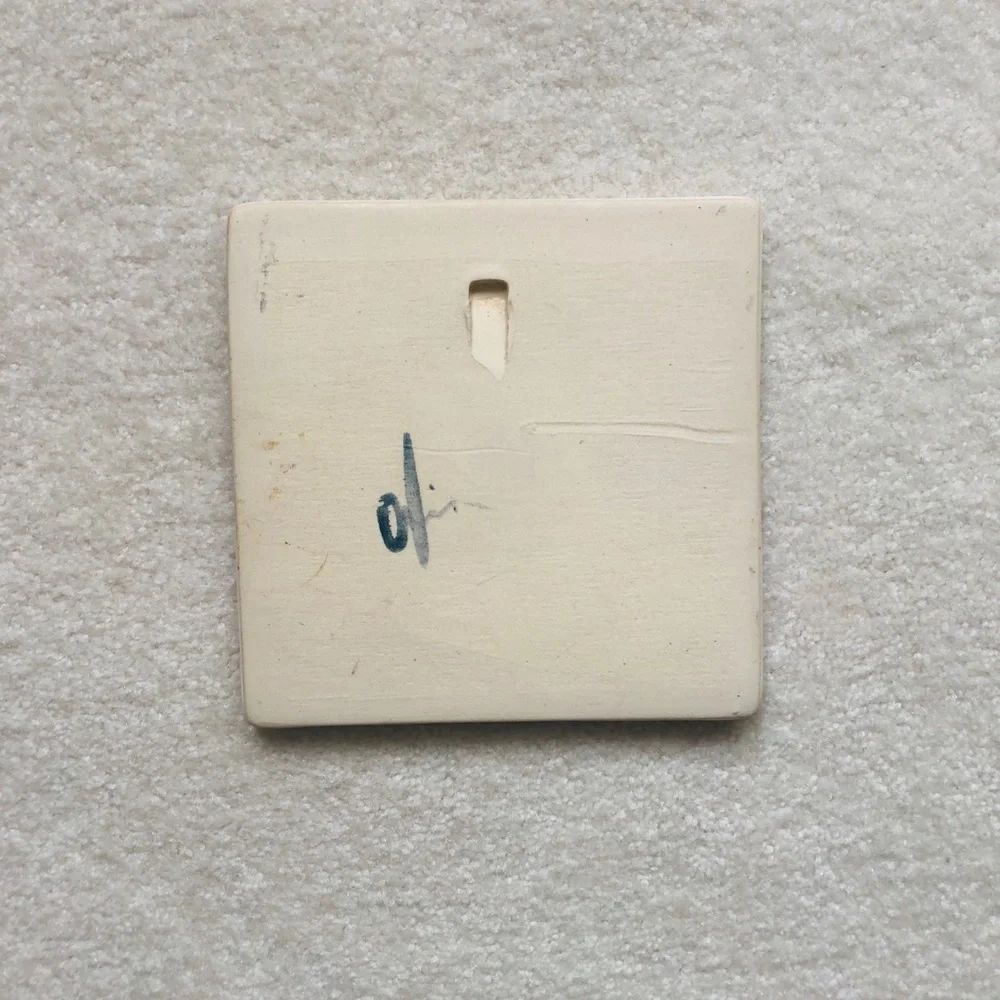 Decorative Handmade Ceramic Coaster